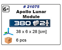 Module lunaire Apollo 11 avec Jeep lunaire